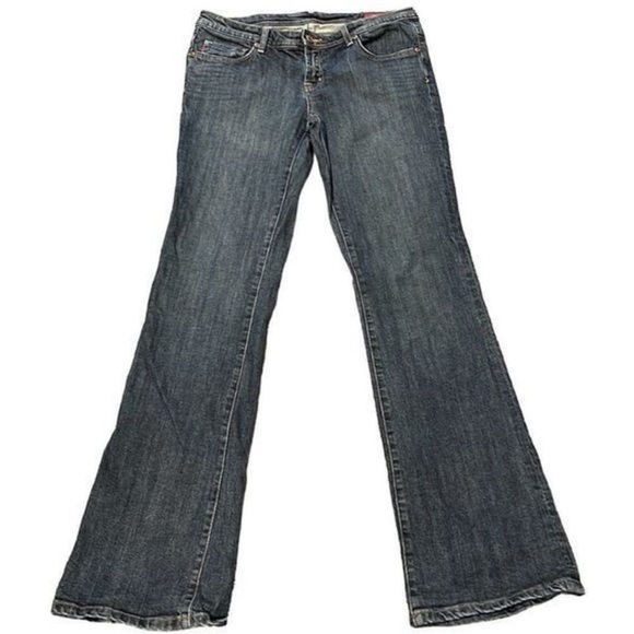 Seven7 Y2K Classic Distressed Low Rise Boot Cut Denim Jeans — SZ 32,‎ Runs SZ 8 - Picture 12 of 12
